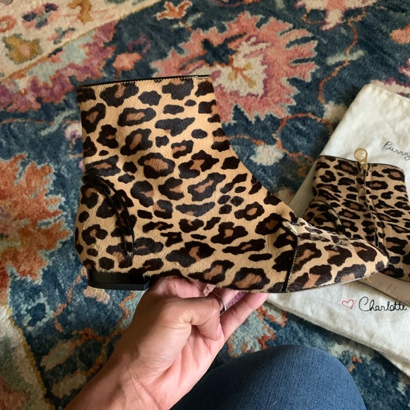 Charlotte Olympia kitty fur Booties - Picture 11 of 12